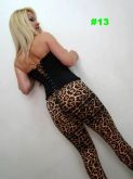 Leguing estampa animal print onça